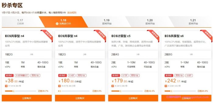 阿里云服务器怎么租用?现在租用有没有便宜优惠?(图2) 阿里云服务器怎么租用?现在租用有没有便宜优惠?(图2)