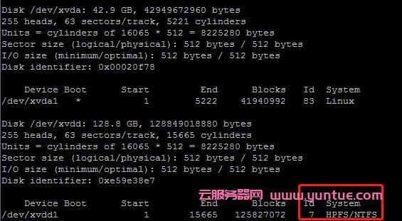 阿里云windows换linux系统,数据盘文件系统如何更改?(图1) 阿里云windows换linux系统,数据盘文件系统如何更改?(图1)