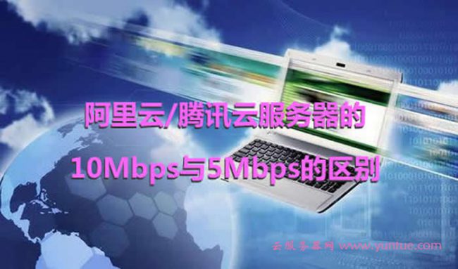 阿里云/腾讯云服务器的10Mbps与5Mbps的区别是什么?(图1) 阿里云/腾讯云服务器的10Mbps与5Mbps的区别是什么?(图1)