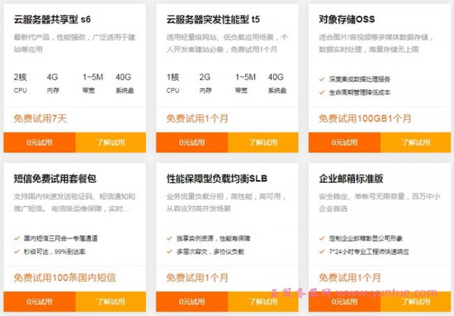 阿里云试用中心全新升级:云服务器最长免费试用12个月(图2) 阿里云试用中心全新升级:云服务器最长免费试用12个月(图2)