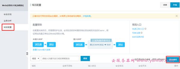 阿里云服务器如何接入Web应用防火墙?接入Web应用防火墙的好处?(图2)