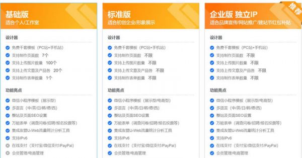 阿里云模板建站流程和优势 全站千款模板免费使用(图3) 阿里云模板建站流程和优势 全站千款模板免费使用(图3)