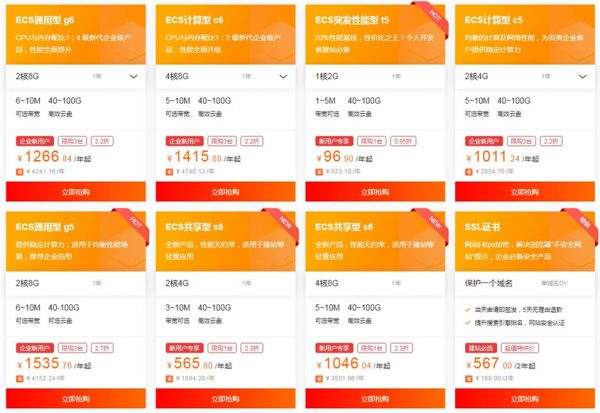 租用服务器一年多少钱?阿里云服务器配置的选择(图2)