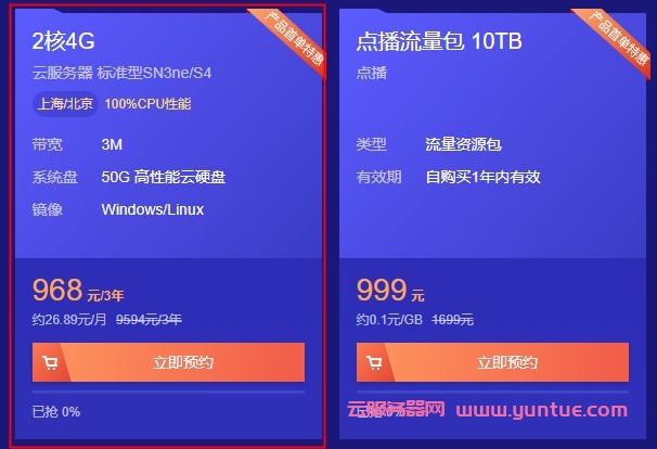 腾讯云服务器2核4G3M使用体验及价格多少钱?(图1)