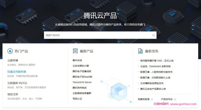 你对腾讯云产品了解么?腾讯云主要产品都有哪些?(图1) 你对腾讯云产品了解么?腾讯云主要产品都有哪些?(图1)