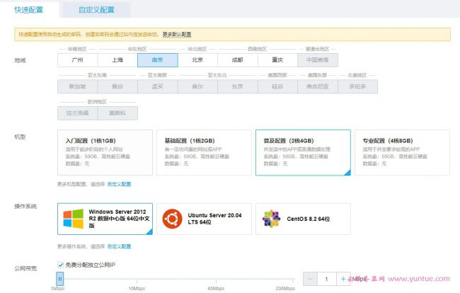 中小型企业网站选购腾讯云服务器配置推荐解决方案(图1)