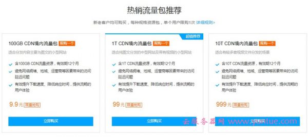 腾讯云CDN内容分发网络11.11特惠 新用户专享流量包低至0.06元/GB(图3)