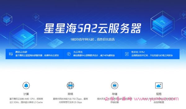 腾讯星星海SA2云服务器有什么优势?稳定性怎么样?(图1)