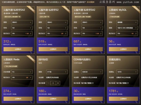 腾讯云10周年庆活动：爆品秒杀，2核4G云服务器首年428元(图3)