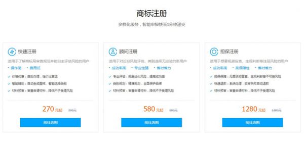 腾讯云申请商标注册服务的详细步骤（图文）(图1)