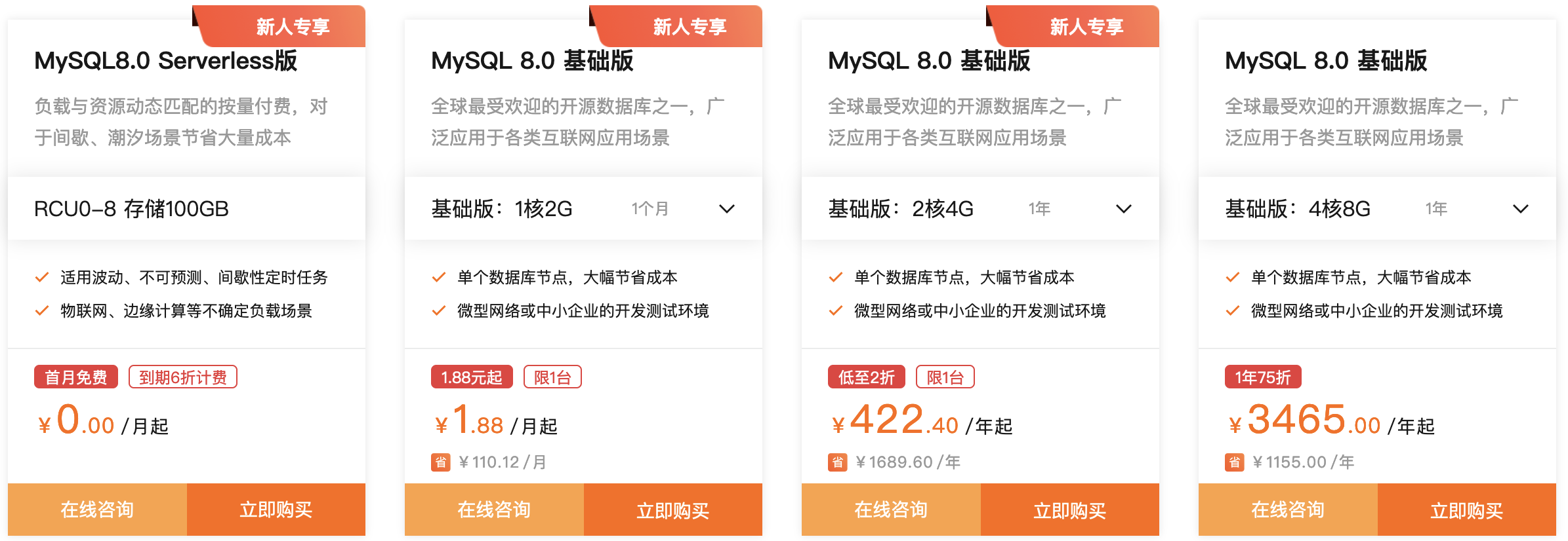 云数据库MySQL