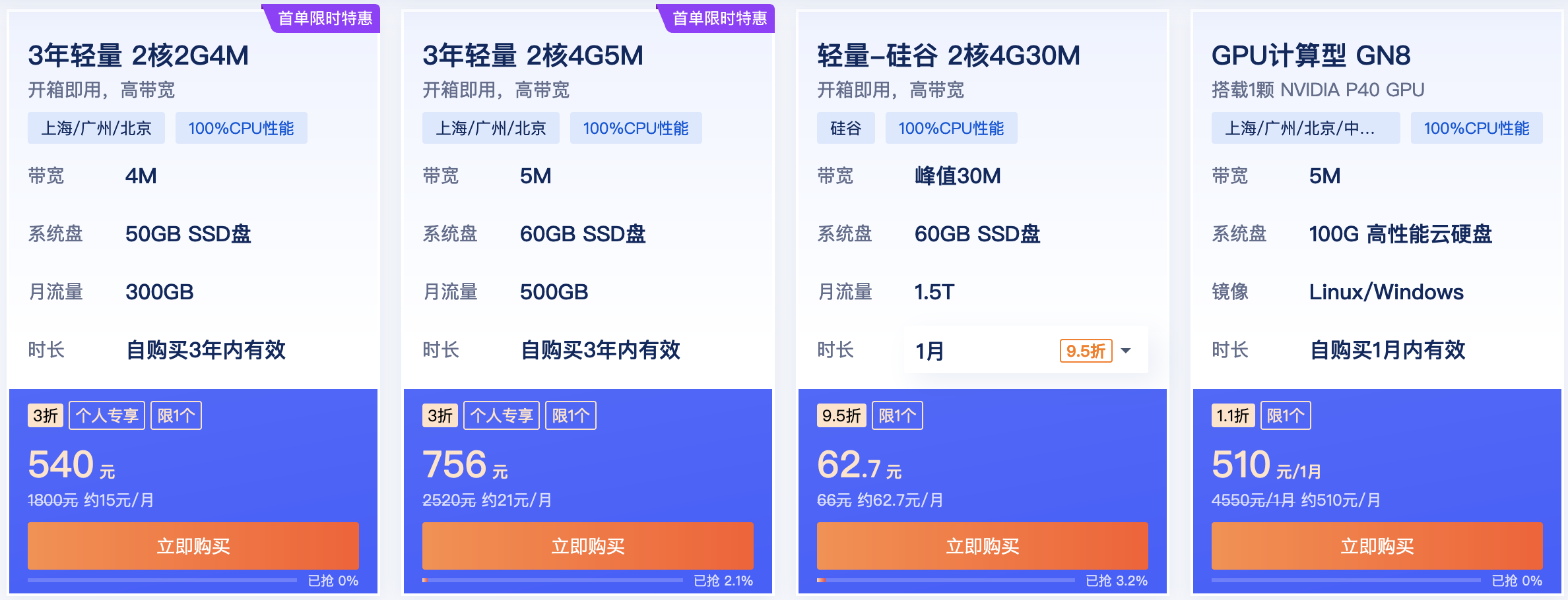 2023年腾讯云优惠活动领代金券享特价云服务器