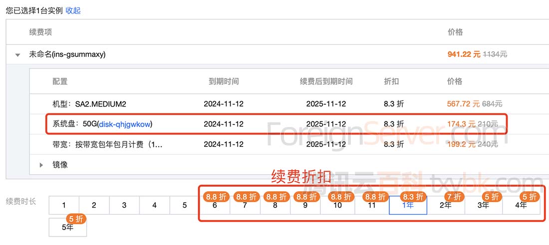 腾讯云服务器续费优惠活动