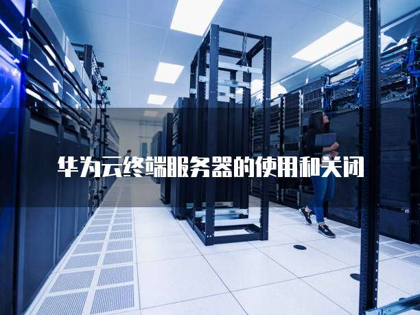 华为云终端服务器的使用和关闭(图1)