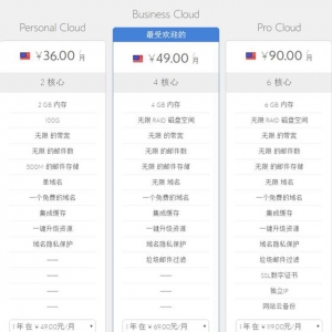美国BlueHost云虚拟主机上线