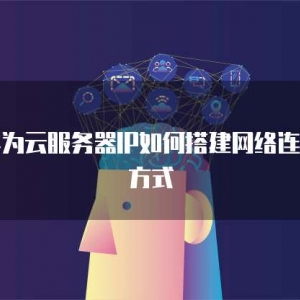 华为云服务器IP如何搭建网络连接方式