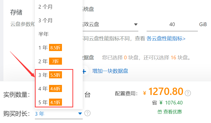 华为云服务器1核2G 云服务器35元/年，2核4G仅116元(图2)