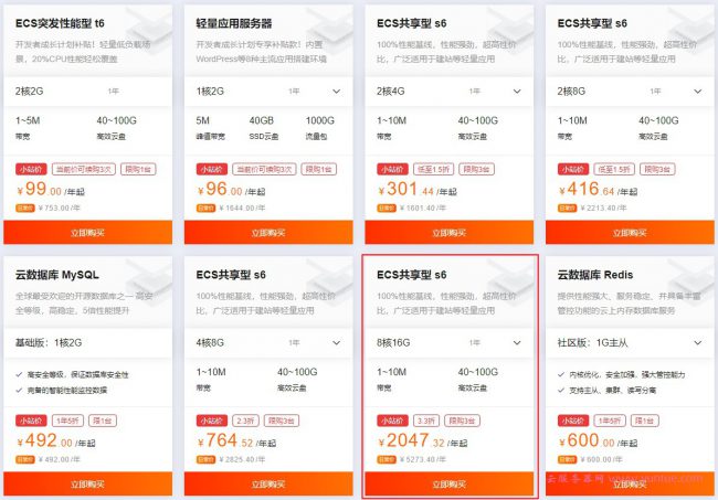 阿里云8核16G服务器多少钱(图1) 阿里云8核16G服务器多少钱(图1)