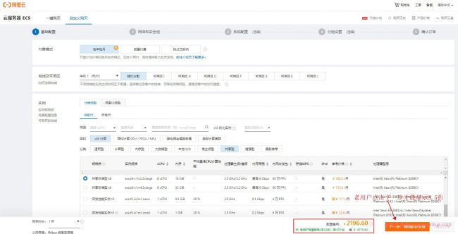 阿里云8核16G服务器多少钱(图2) 阿里云8核16G服务器多少钱(图2)
