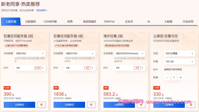 2023腾讯云新春采购节：百款云产品特惠，8888元采购礼包，每月9元轻松上云(图6)