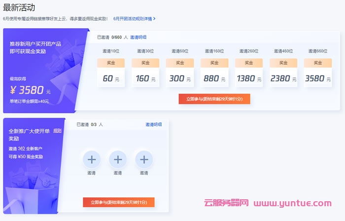 腾讯云2022年6月CPS推广大使额外奖励规则(图10)