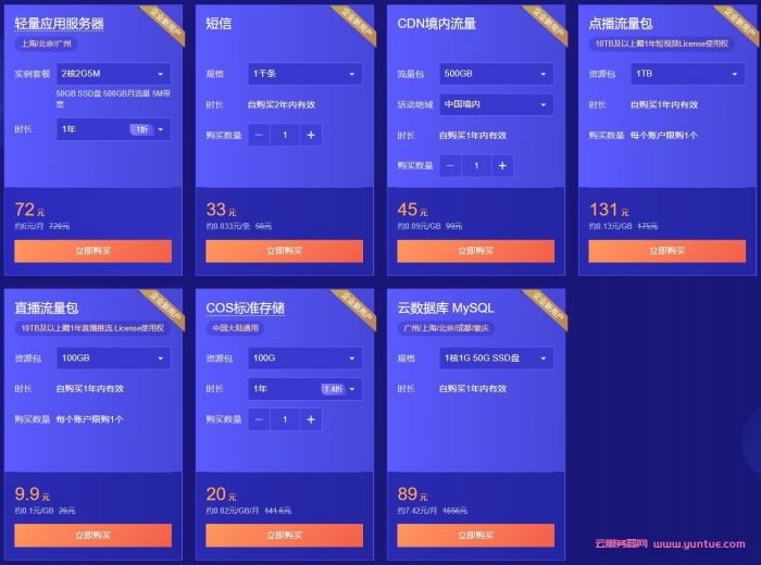 腾讯云首单限时秒杀：2核2G云服务器210元/3年，2核4G云服务器360元/3年(图3)