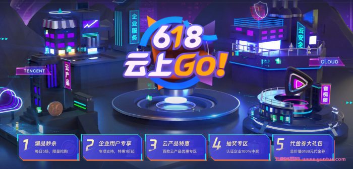 2021年腾讯云618活动热门机型推荐:腾讯云服务器低至95元/年(图1) 2021年腾讯云618活动热门机型推荐:腾讯云服务器低至95元/年(图1)