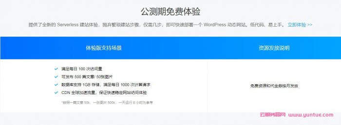 腾讯云Serverless建站新体验：快速部署一个WordPress动态网站(图2)