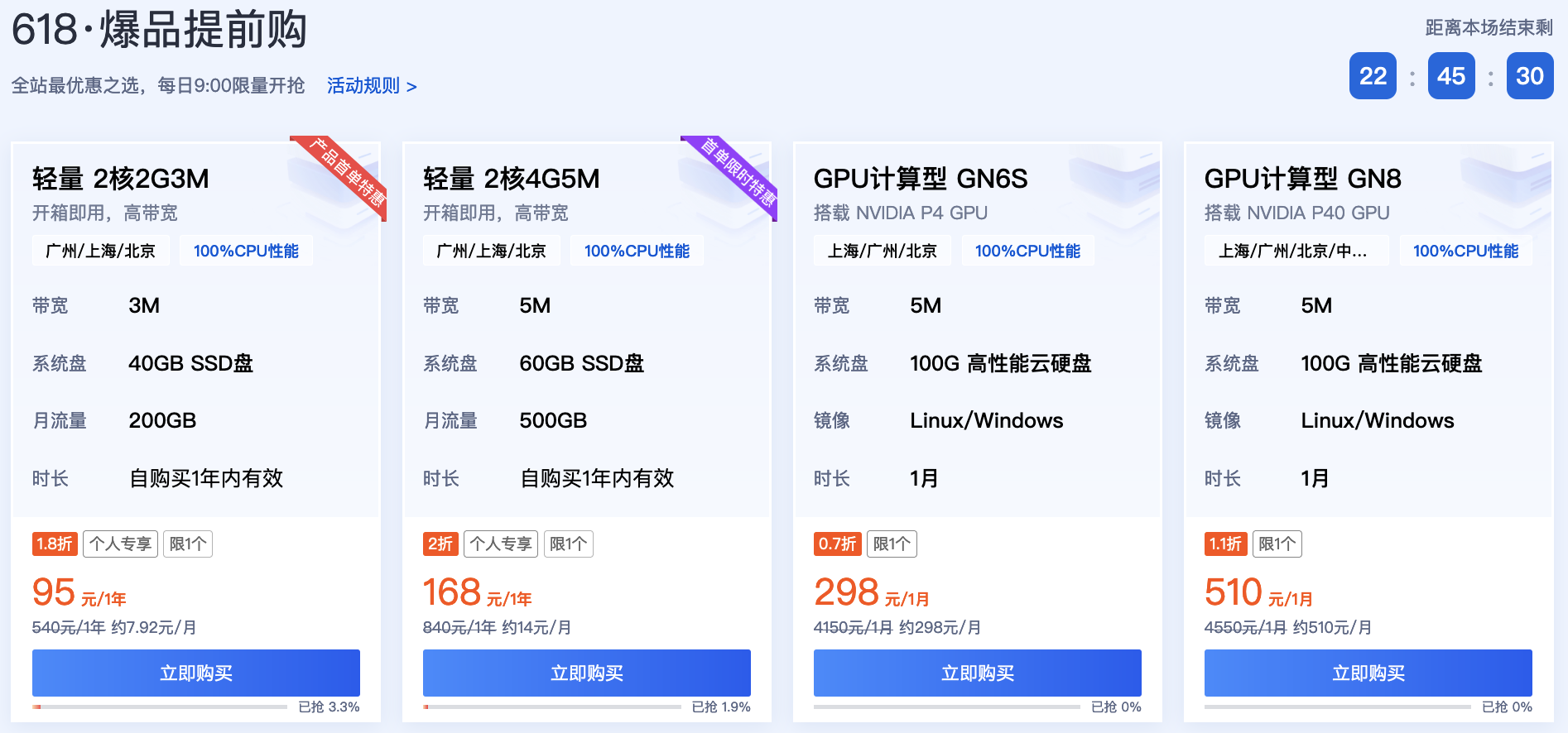 2023年腾讯云618优惠活动