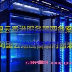 阿里云香港服务器要备案吗?阿里云地域备案对照表